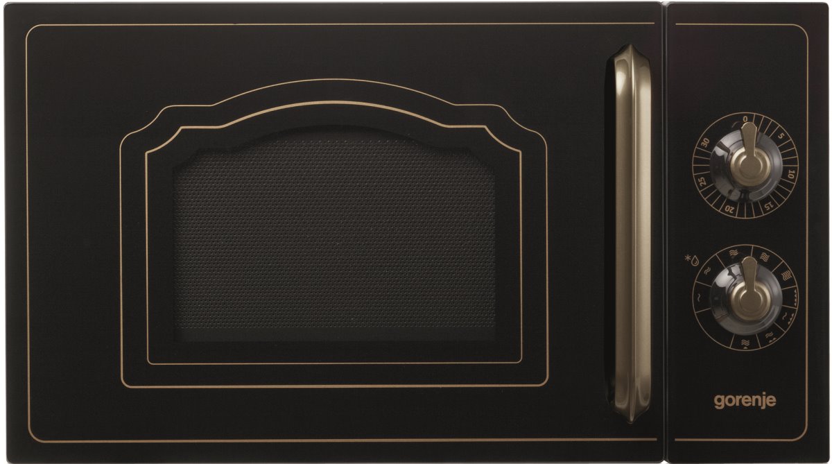 Микроволновая печь Gorenje Classico MO 4250 CLB, Черный детальное изображение - 3