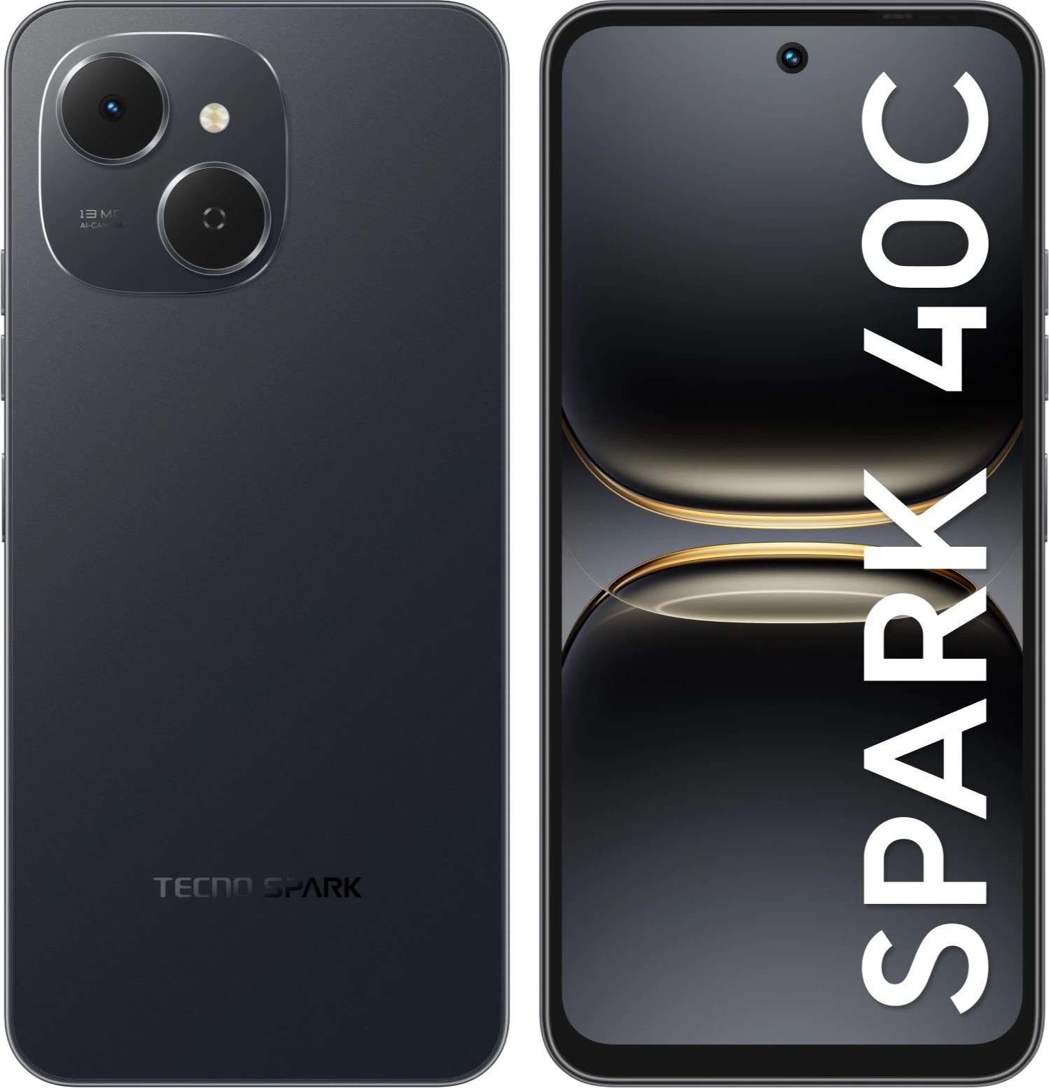 Смартфон Tecno Spark 40C 4/128 Гб, Черный, Dual nano-SIM детальное изображение - 4