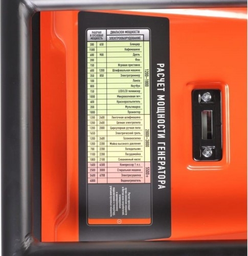 Генератор бензиновый PATRIOT GRA 9500 AWS 472102195, 9 кВт, Оранжевый детальное изображение - 13
