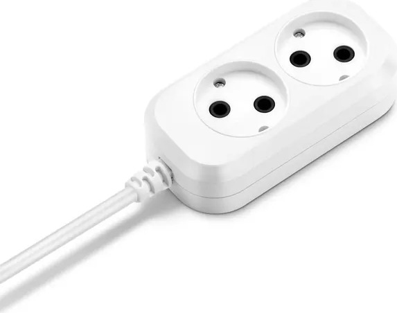 Сетевой удлинитель Buro BU-PSL2.3/W, 3 м, Белый детальное изображение - 1