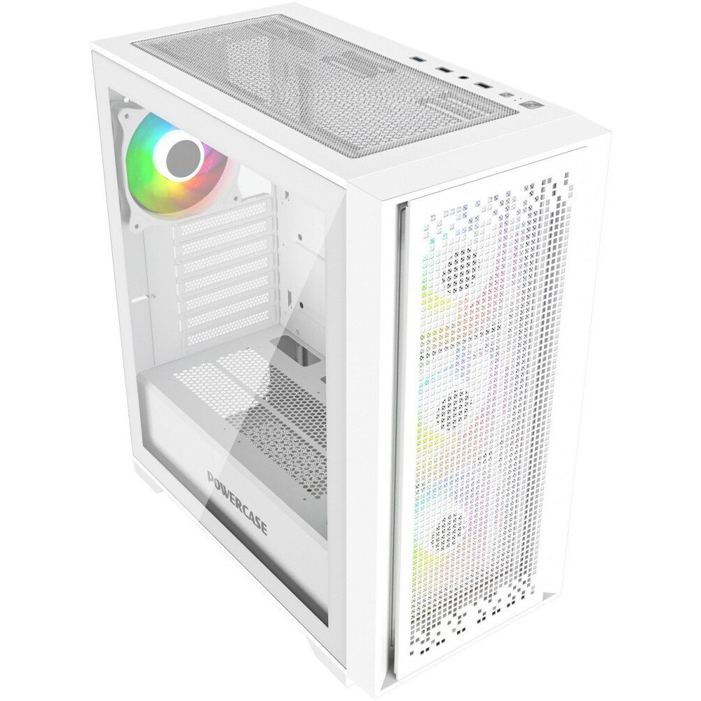 Корпус Powercase ByteFlow, Белый детальное изображение - 6