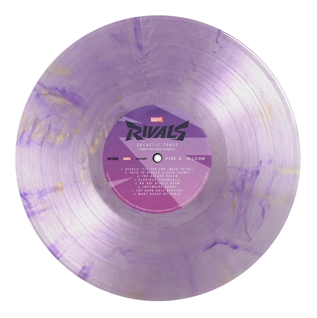 Виниловая пластинка Various – Marvel Rivals: Galactic Tunes – Original Video Game Soundtrack – Purple Translucent LP детальное изображение - 3