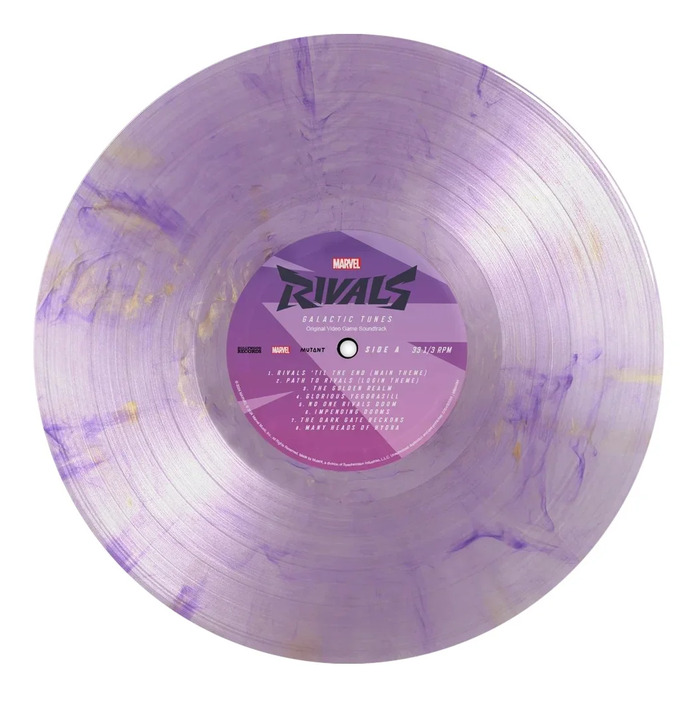 Виниловая пластинка Various – Marvel Rivals: Galactic Tunes – Original Video Game Soundtrack – Purple Translucent LP №3