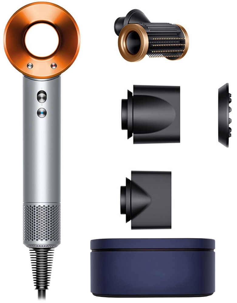 Фен Dyson Supersonic HD15 с кейсом, Никель/Медь (EU) детальное изображение - 1