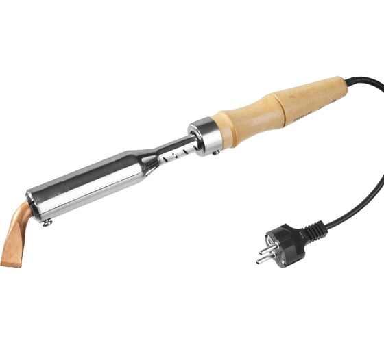 Паяльник Stayer с деревянной рукояткой и долговечным жалом MASTER MAXTerm клин 55311-150, 150 Вт детальное изображение - 1