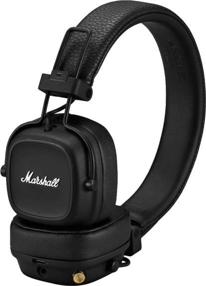 Наушники беспроводные с микрофоном Marshall Major IV, Черный детальное изображение - 4