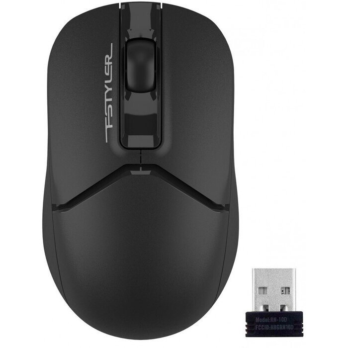 Мышь A4Tech Fstyler FG12 Panda, Белый, Черный №2