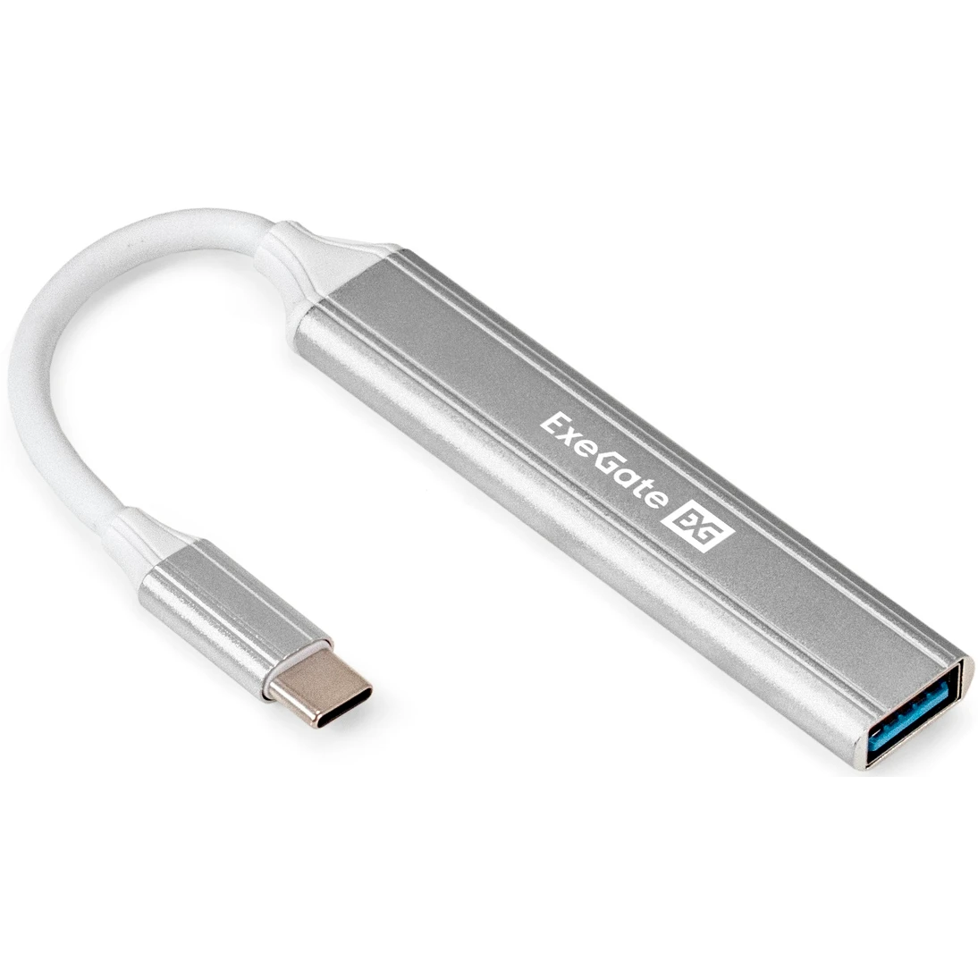 USB-концентратор ExeGate DUB-3213C, Серебряный детальное изображение - 1