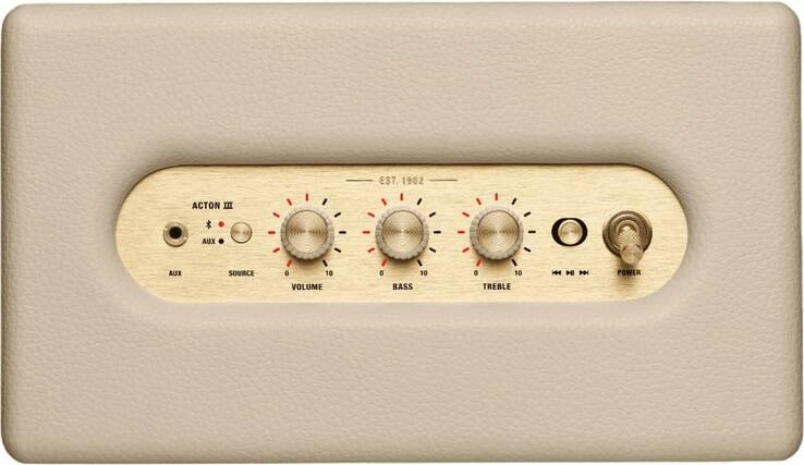 Портативная акустика Marshall Acton III, Кремовый детальное изображение - 2