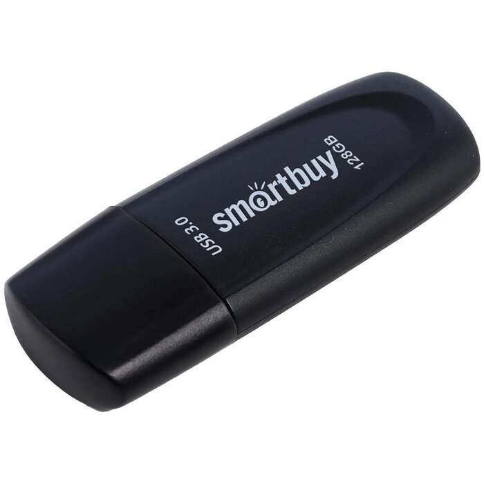 USB Flash накопитель SmartBuy Scout (SB128 ГБ3SCK) 128 ГБ, черный №1