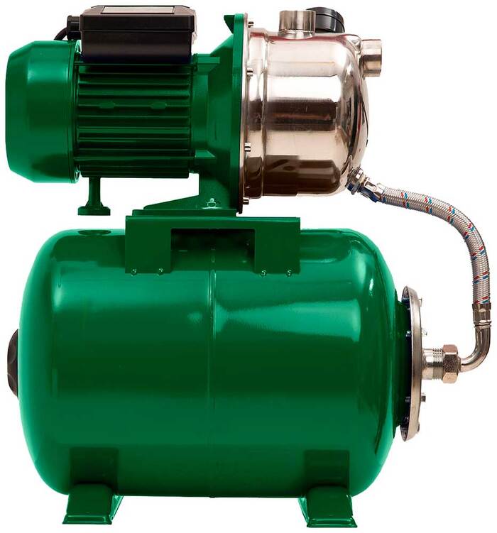 Насосная станция making Oasis everywhere S-60/37P-24, 60 л/мин, 25 мм, напор 37 м, d=25 мм, 750 Вт, Зеленый №1