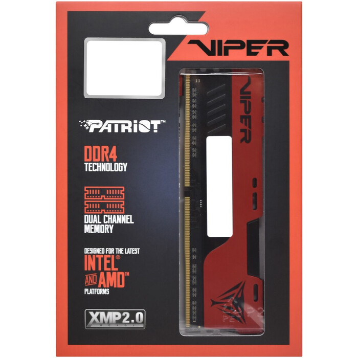 Оперативная память Patriot Viper Elite II DDR4 4000MHz, PVE2464G400C0K, 2x32 Гб KIT, 64 Гб №5