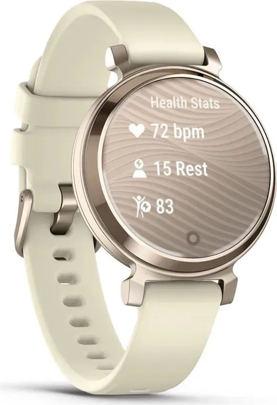 Смарт-часы Garmin Lily 2, 35 мм, с безелем цвета кремовое золото, силиконовый ремешок цвета кокоса детальное изображение - 2