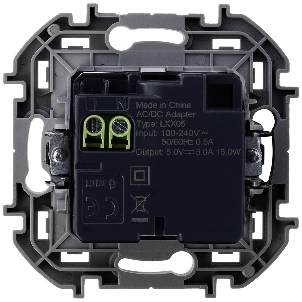 Розетка Legrand Inspiria 673760  детальное изображение - 3