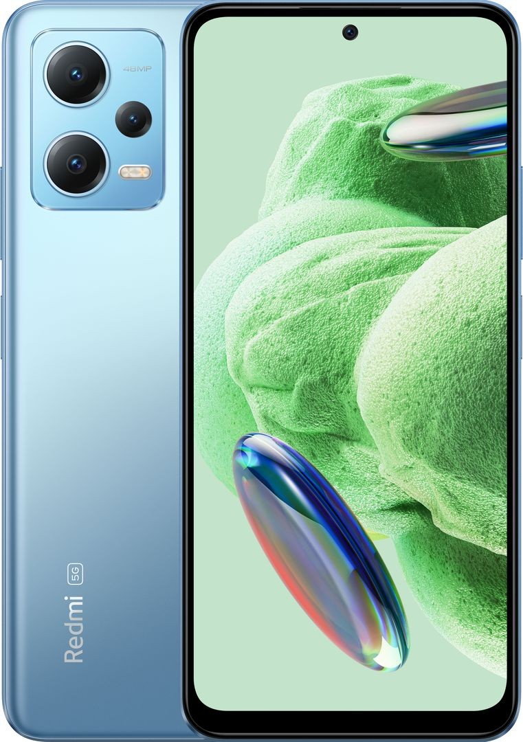 Смартфон Xiaomi Redmi Note 12 5G 128 ГБ, Синий, Dual nano SIM детальное изображение - 1