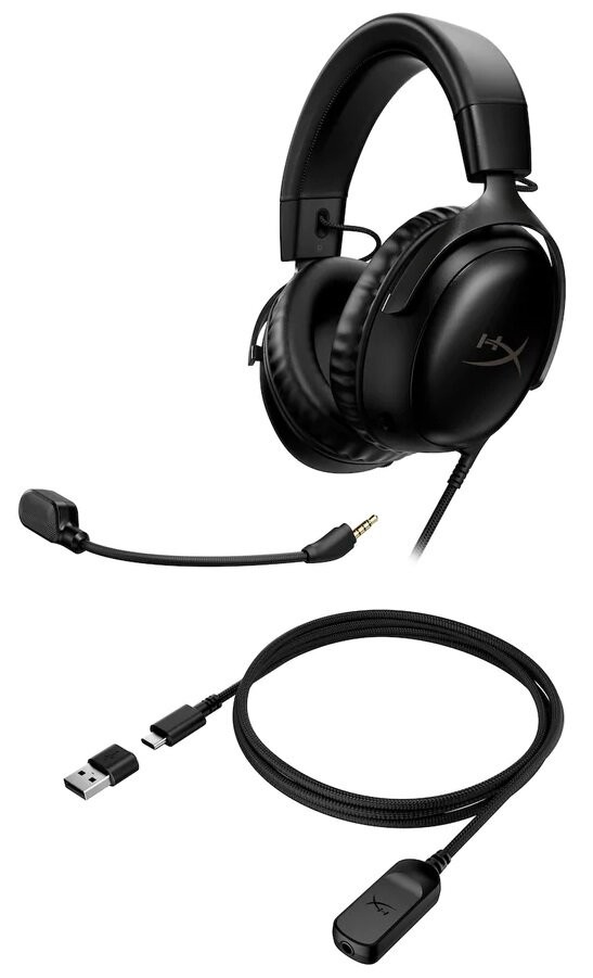 Наушники HyperX Cloud III, Черный детальное изображение - 6