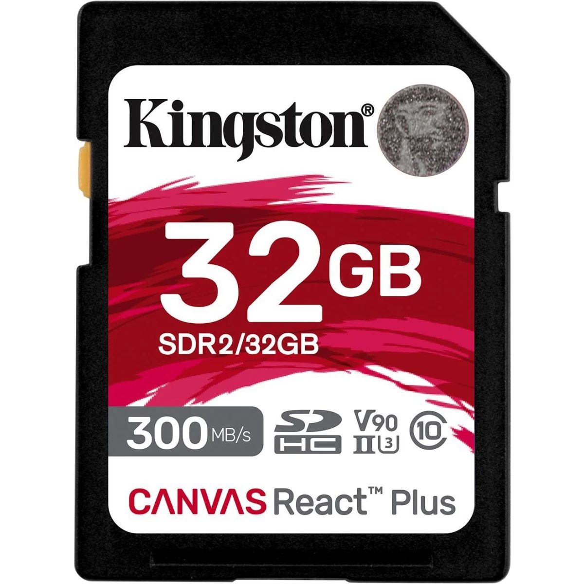 Карта памяти Kingston Canvas React Plus SD (SDR2/32GB), 32 Гб детальное изображение - 1