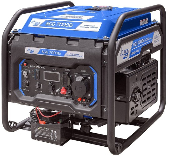 Генератор бензиновый ТСС SGG 7000Ei 060027, 7 кВт, Синий детальное изображение - 5