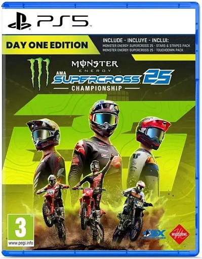 Игра Monster Energy Supercross 25 Day One Edition для PS5 детальное изображение - 1