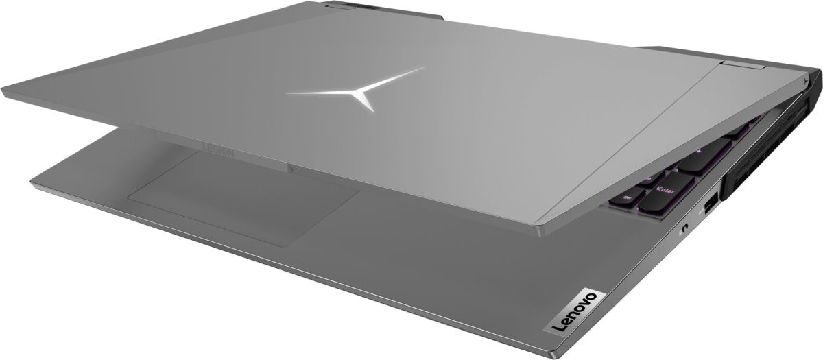 Ноутбук Lenovo Legion 5 Pro 16ACH6H, 82JQ000PRK, RAM 16 ГБ, SSD 512 ГБ, Cерый детальное изображение - 8