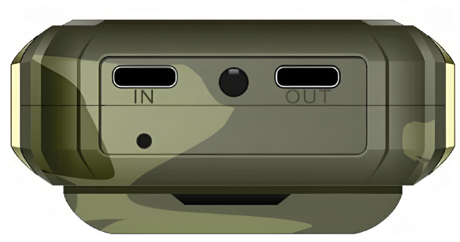 Мобильный телефон BQ 2410L Tank Power 4G, 256 Мб, Камуфляжный/Золотой, Dual mini-SIM детальное изображение - 8