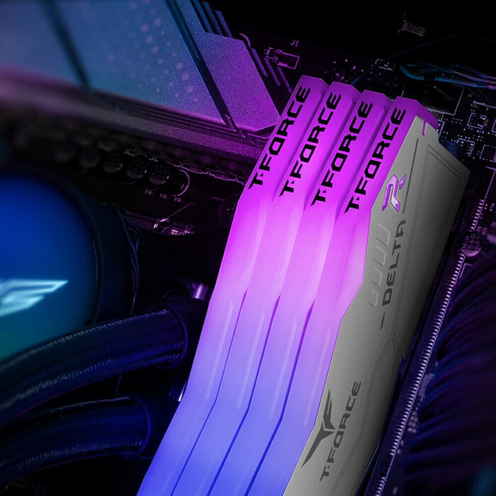 Оперативная память Team T-Force Delta RGB DDR5 6400MHz, FF4D532G6400HC32ADC01, 2x16 Гб KIT, 32 Гб №2