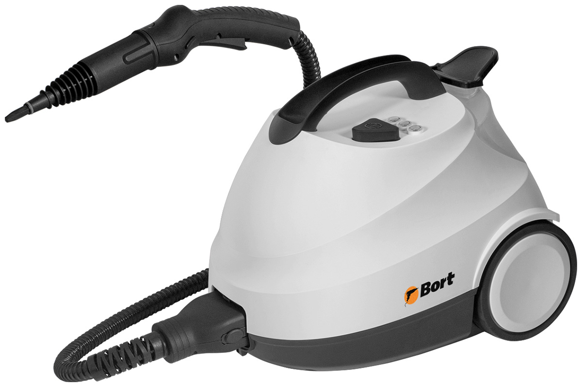 Пароочиститель Bort BDR-2700-R, 2200 Вт, Белый/Черный детальное изображение - 1