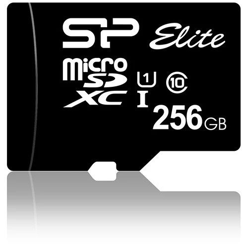 Карта памяти Silicon Power Elite MicroSD (SP256GBSTXBU1V10), 256 Гб детальное изображение - 1