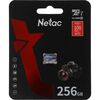 Карта памяти Netac P500 ULTRA MicroSD (NT02P500ULT-256G-S), 256 Гб вариант - 1