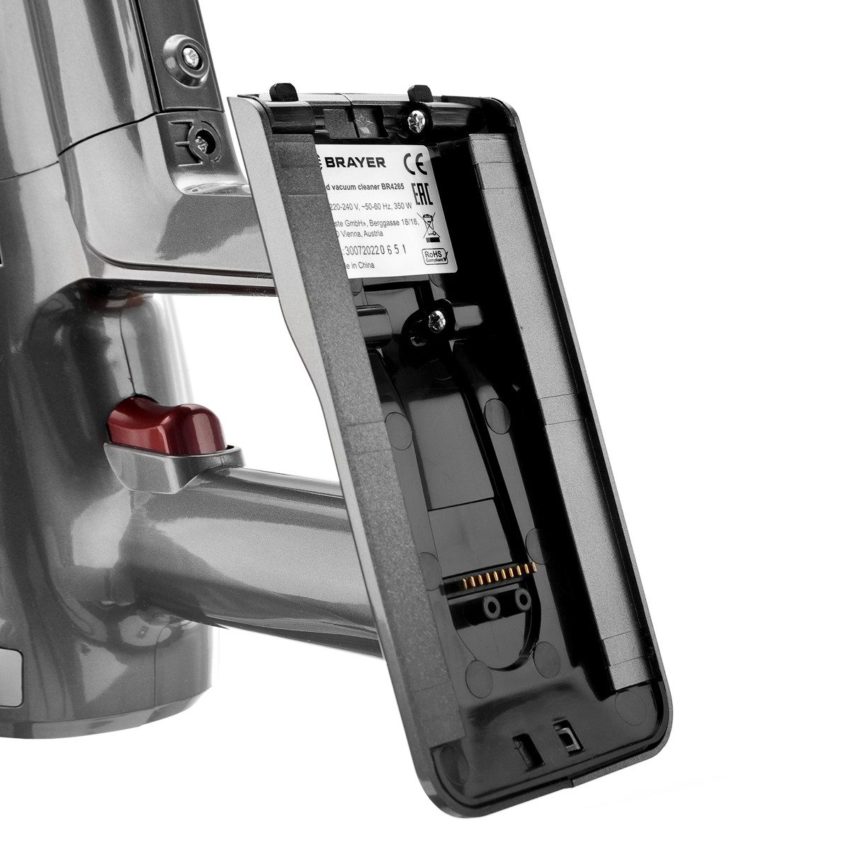 Пылесос вертикальный Brayer BR4266, Серебристый детальное изображение - 7