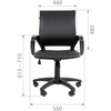 Офисное кресло Chairman 696 ЭКО, Черный вариант - 5