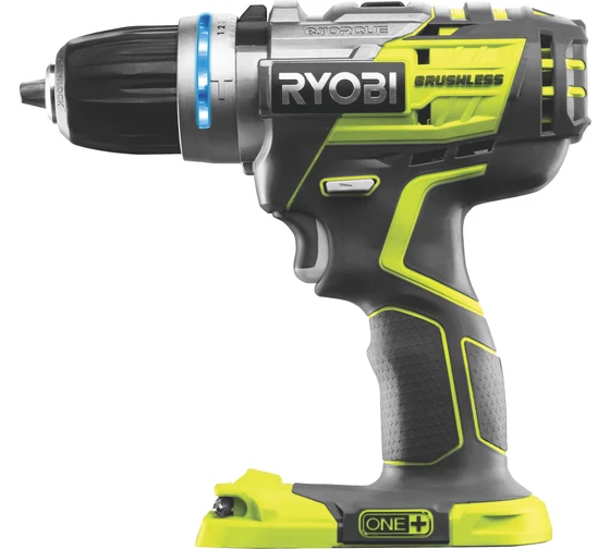 Аккумуляторная дрель-шуруповерт Ryobi ONE+ R18PDBL-0 5133002438, 18 В, 60 Нм, 4,2 А·ч  детальное изображение - 1