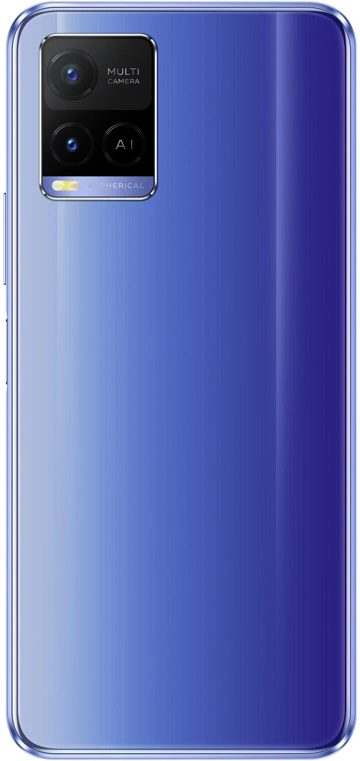 Смартфон Vivo Y21 64 ГБ, Синий, Dual nano-SIM детальное изображение - 3
