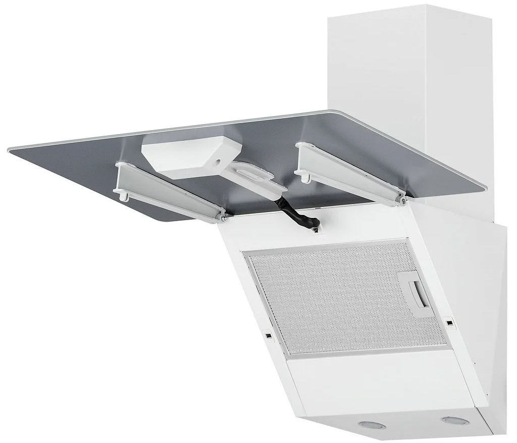 Вытяжка Krona POLLY 600 WHITE PB, Белый детальное изображение - 3
