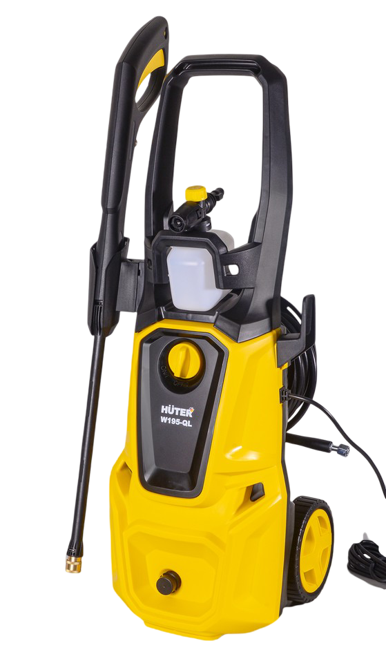 Мойка высокого давления HUTER W195-QL, 2.5 кВт, 195 бар, Желтый детальное изображение - 2
