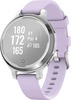 Смарт-часы Garmin Lily 2 Active, 38 мм, с серебристым безелем, фиолетовый силиконовый ремешок вариант - 3