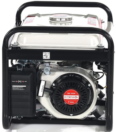 Генератор бензиновый ИНТЕРСКОЛ ЭБ-3500 794.0.0.40, 2.5 кВт, Белый детальное изображение - 5