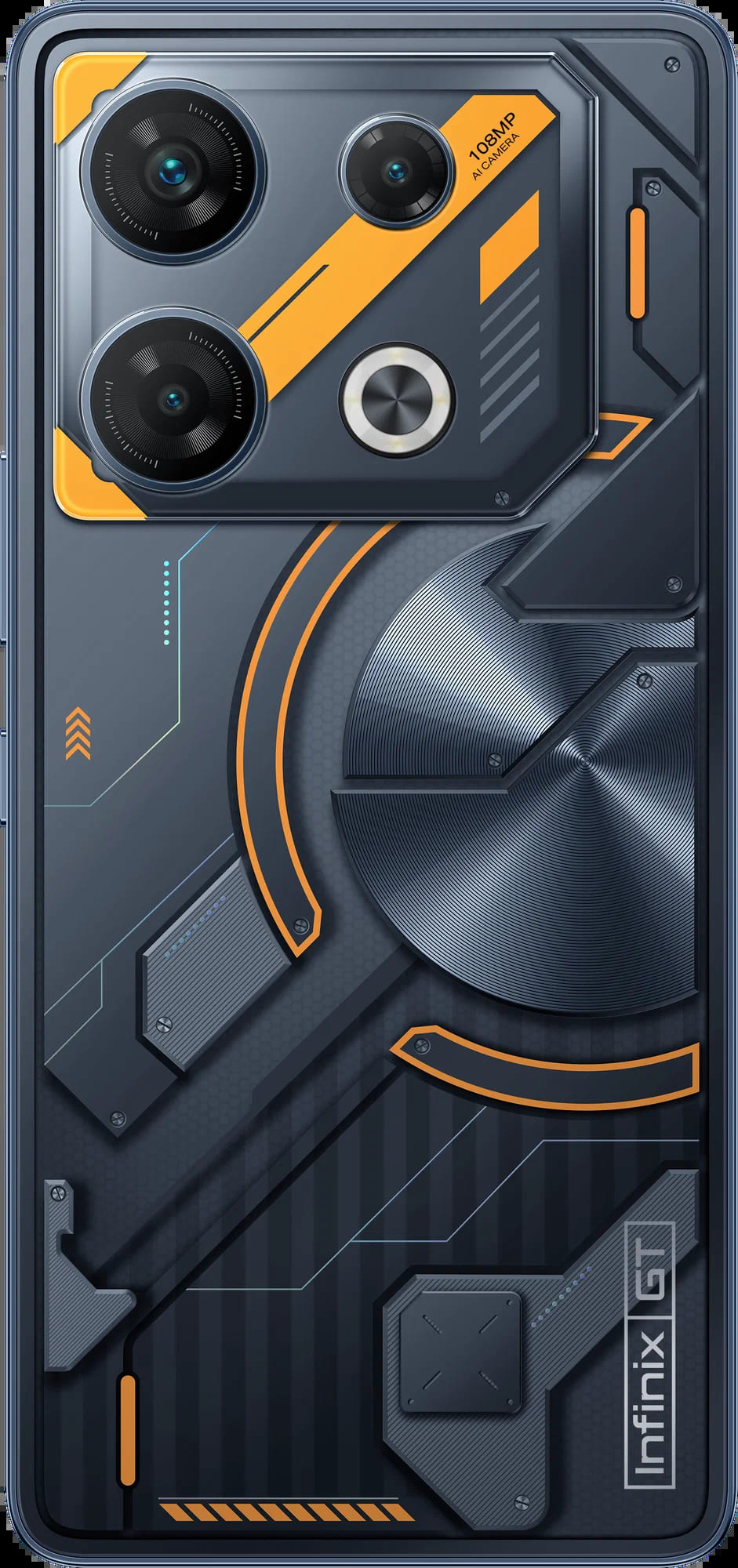 Смартфон Infinix GT 10 Pro 8/256 Гб Global для РФ, Cyber Black, Dual nano SIM детальное изображение - 3