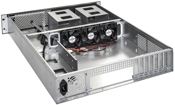 Серверный корпус ExeGate Pro 2U550-08, без БП, Черный №3