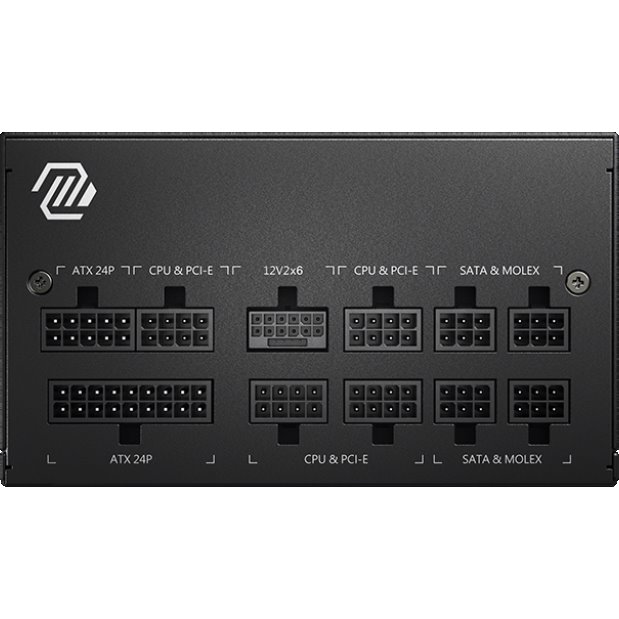 Блок питания MSI MAG A850GL PCIE5, 850 Вт детальное изображение - 2