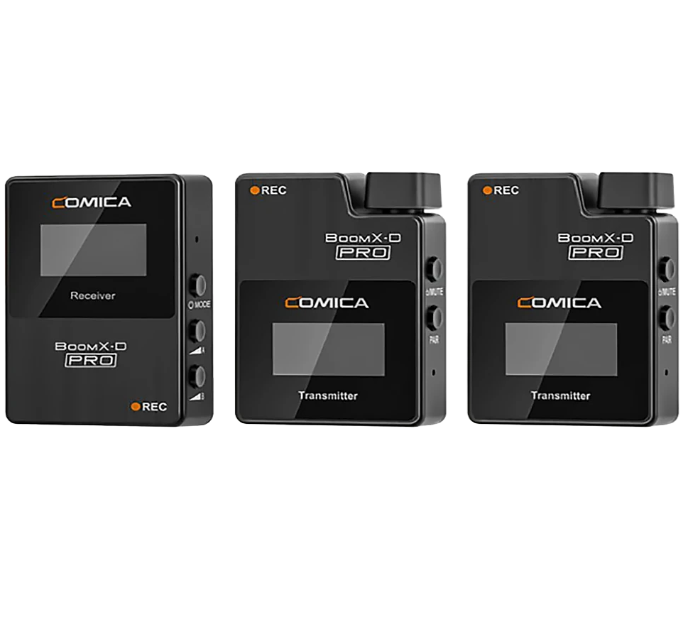 Радиосистема Comica BoomX-D PRO D2, Черный детальное изображение - 2