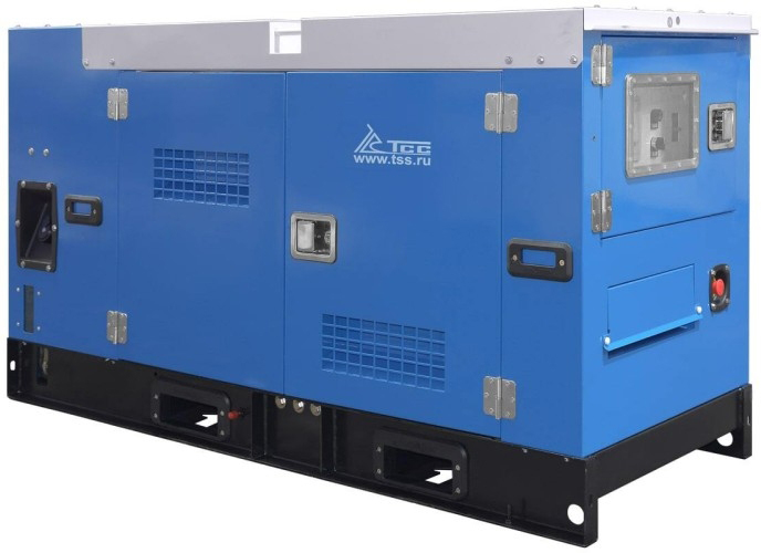 Генератор дизельный ТСС АД-16С-230-1РКМ16 (TTD 18TS ST2) 045509, в кожухе, 16 кВт, Синий детальное изображение - 1