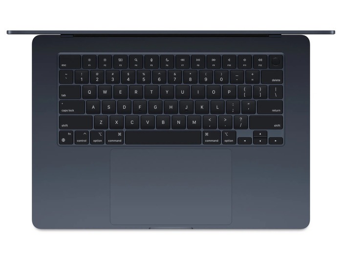 Ноутбук Apple MacBook Air 15 2024, RAM 8 ГБ, Midnight, SSD 1 ТБ, Apple graphics 10-core детальное изображение - 2