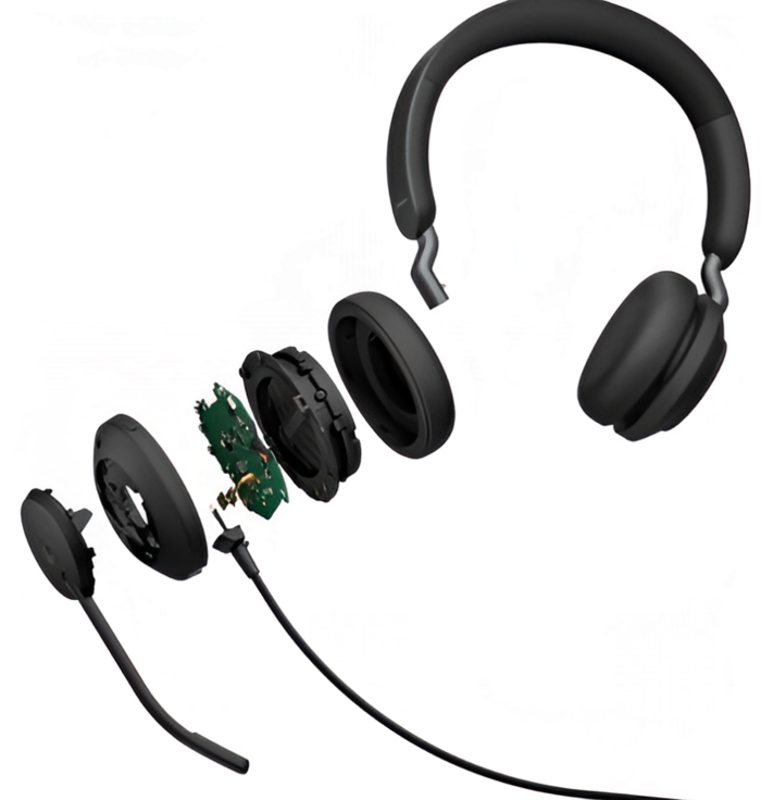 Гарнитура Jabra Evolve2 40 SE USB-A, Черный №3
