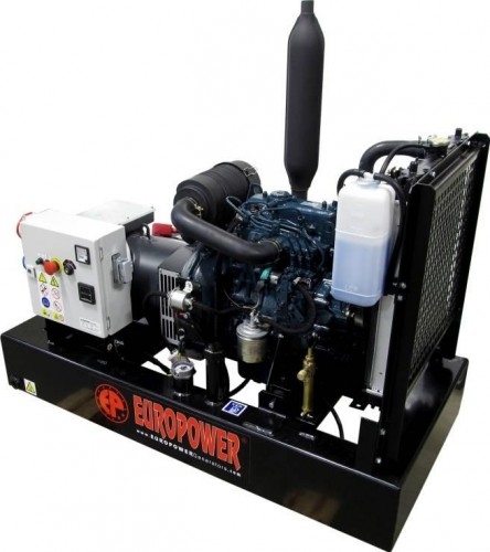 Генератор дизельный EUROPOWER EP 20 TDE 991112003, открытый, 15.2 кВт, Черный детальное изображение - 1