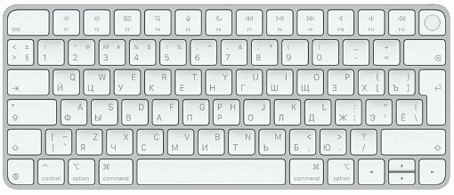 Клавиатура Apple Magic Keyboard Touch ID USB-C, Белый (MXCK3RS/A) детальное изображение - 1