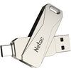USB Flash накопитель Netac U782C 64 ГБ, белый вариант - 2