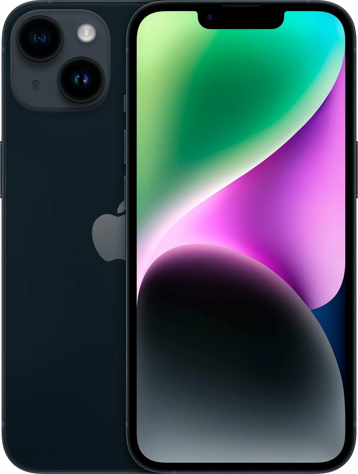 Смартфон Apple iPhone 14 Plus 128 Гб, Черный, Dual nano-SIM детальное изображение - 1