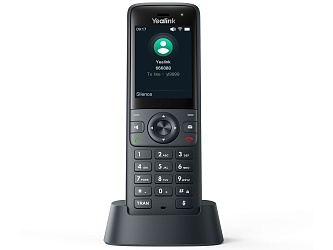 VoIP-телефон Yealink AX83H Wi-Fi Handset, Черный детальное изображение - 2
