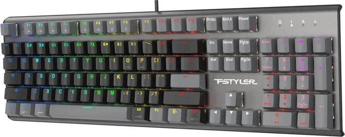 Клавиатура A4Tech Fstyler FS100 Neon, Черный №8